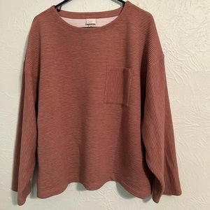 A New Day Thick Ribbed Neutral Sweater